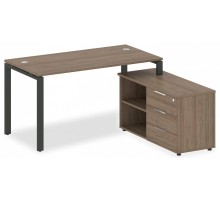 Стол письменный Metal System БП.РС-СТС-2.3 (R)