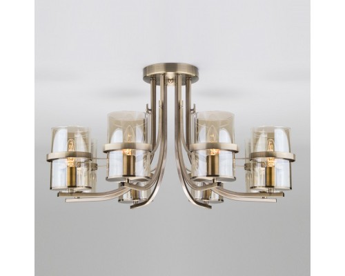 Потолочная люстра Eurosvet Coppa 60085/8 античная бронза