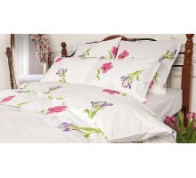 Постельное белье евростандарт Spring melody pink