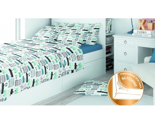 Постельное белье полутораспальное Carro