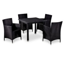 Набор уличный TT246ST/Y189D-W5 Black 4Pcs