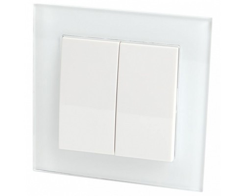 Выключатель двухклавишный Feron Saffit Катрин 39165