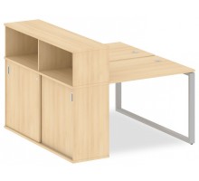 Стол письменный Metal System БО.РС-СШК-2.1 Т