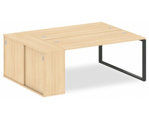 Стол письменный Metal System БО.РС-СШК-1.4 Т