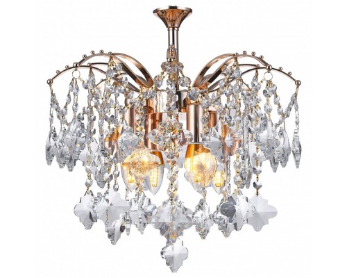 Подвесная люстра Natali Kovaltseva Morgana MORGANA 81426/4C GOLD