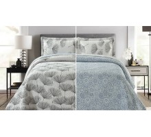 Покрывало с наволочками евростандарт Cler