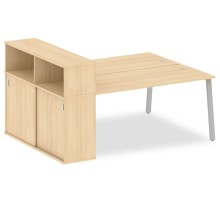 Стол письменный Metal System БА.РС-СШК-2.4 Т