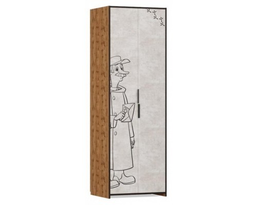 Шкаф платяной Простоквашино Лофт