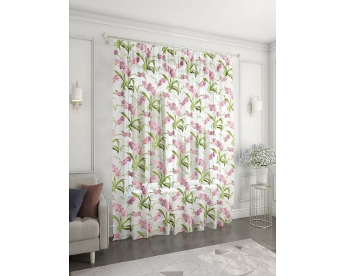 Гардина (300x260 cм) 1 шт. Орхидея