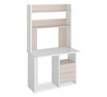 Стол компьютерный Домино Lite СКЛ-Прям100+НКЛХ-100 БЕК