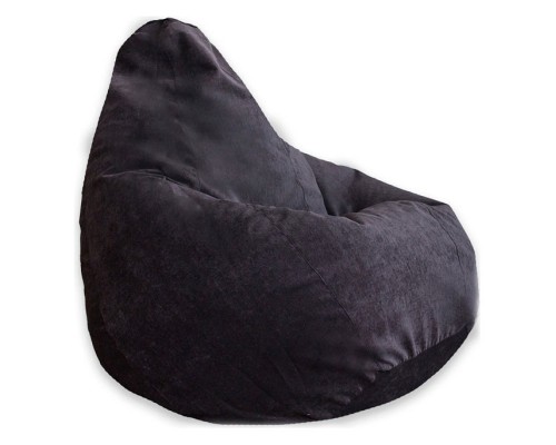 Кресло-мешок Темно-Серый Микровельвет XL