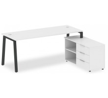 Стол письменный Metal System БА.РС-СТС-2.5 (R)