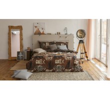 Постельное белье полутораспальное Dark rock's