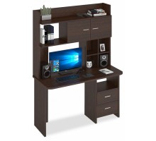 Стол компьютерный Домино Lite СКЛ-Прям130Р+НКЛХ-130