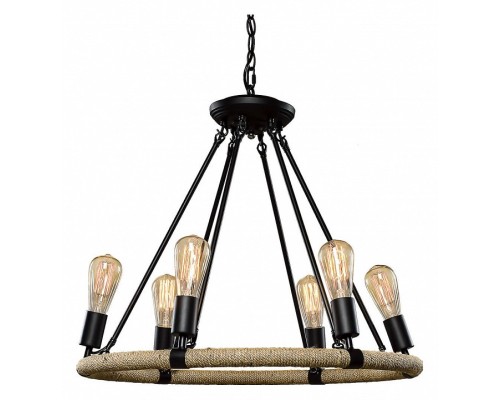 Подвесная люстра Loft it Rope filament LOFT1861/6