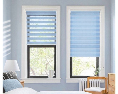 Штора рулонная (52х170 см) День-Ночь