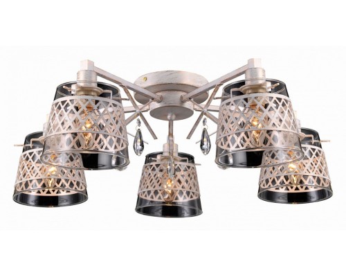 Потолочная люстра Natali Kovaltseva Lyon Lyon 75084-5C IVORY GOLD