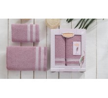 Набор из 2 полотенец для ванной PETEK
