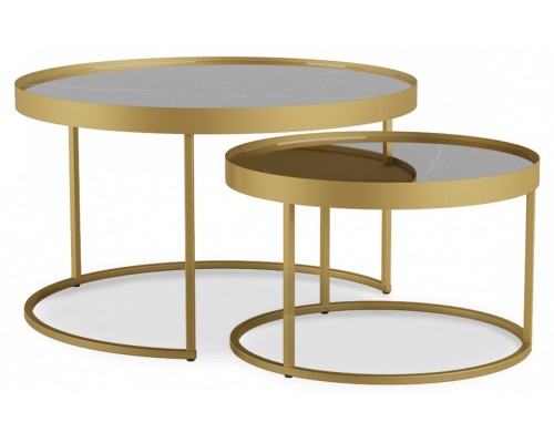 Набор из 2 столов журнальных Джуан