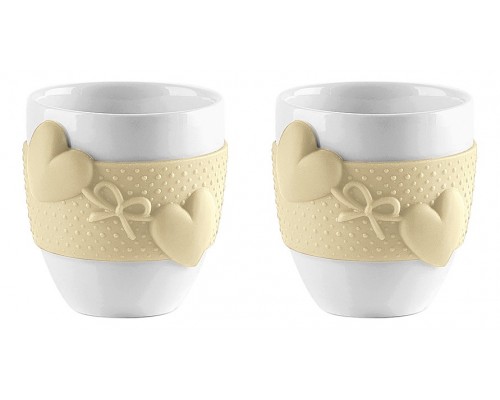 Набор из 2 кружек (80 мл) Love 11490079