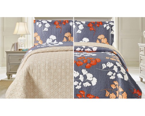 Покрывало с наволочками полутораспальное Cler