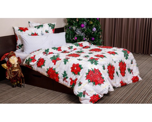 Постельное белье двуспальное Рождественская звезда