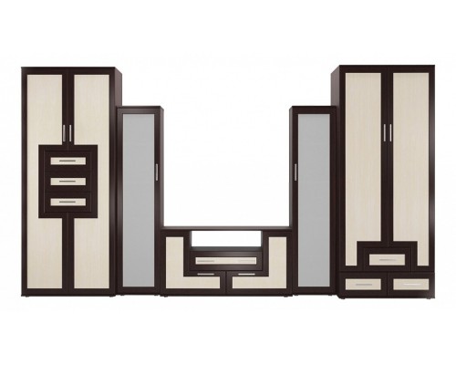 Стенка-горка для гостиной Мебелайн-5