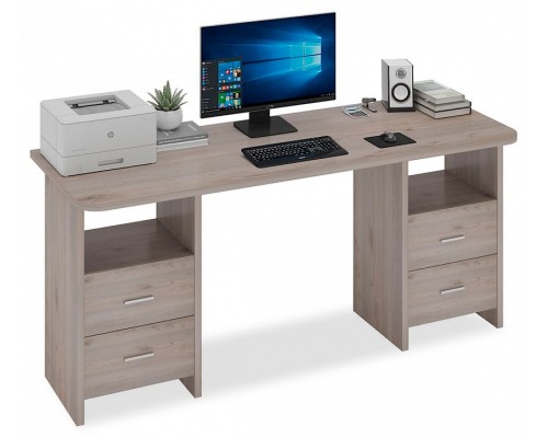 Стол письменный Домино Lite СКЛ-Прям170Р+2ТЯЛ