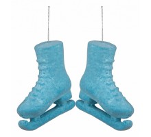 Набор из 2 елочных игрушек Коньки 858-144