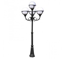 Фонарный столб Arte Lamp Monaco A1497PA-4BK
