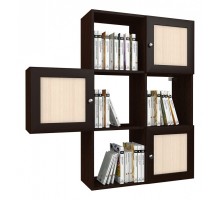 Полка книжная Мебелайн-3