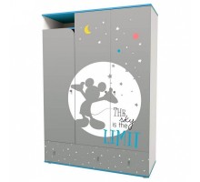 Шкаф платяной Polini kids Disney baby трехсекционный