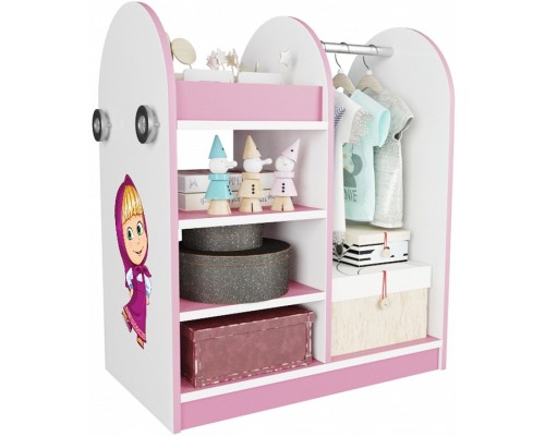 Стеллаж комбинированный Маша и медведь Playtime