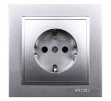 Розетка с заземлением Mono Electric Despina 102-212121-117