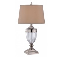 Настольная лампа декоративная Quoizel Dennison QZ-DENNISON-PN