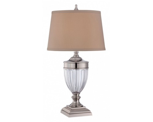 Настольная лампа декоративная Quoizel Dennison QZ-DENNISON-PN