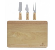 Набор из разделочной доски и 3 ножей (20.5x4x30.5 см) Everyday v_0302.178