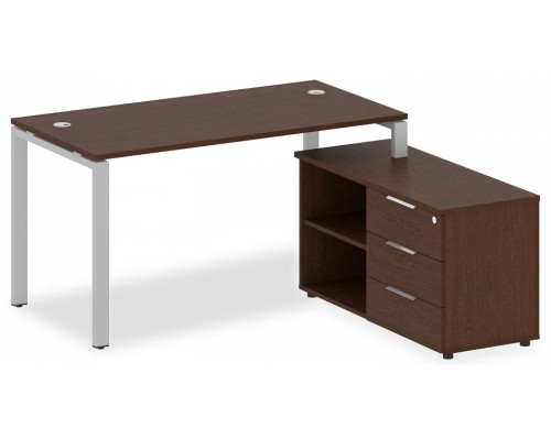 Стол письменный Metal System БП.РС-СТС-2.3 (R)