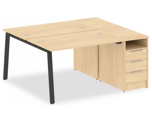 Стол письменный Metal System БА.РС-СТП-2.2