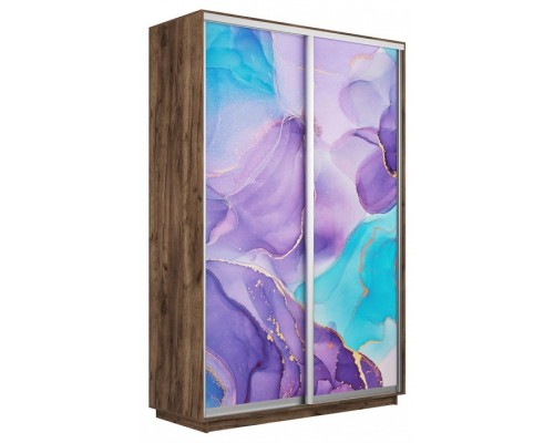 Шкаф-купе Экспресс Фото дуо 1002 1400x450x2200