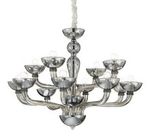 Подвесная люстра Ideal Lux Casanova CASANOVA SP12 FUME'