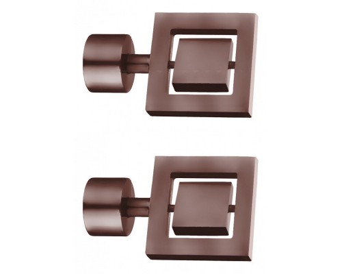 Набор из 2 наконечников для карнизов Геометрия