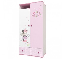 Шкаф платяной Polini kids Disney baby двухсекционный