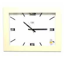 Настенные часы (65x45 см) Sars 0196a White