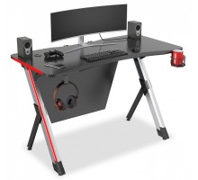 Стол компьютерный CS-GTX-AL-CARBON-RED