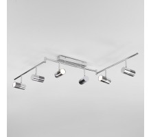 Спот Eurosvet Mini Topper 20086/6 LED хром/черный жемчуг 30W