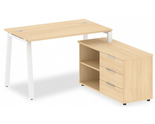 Стол письменный Metal System БА.РС-СТС-2.2 (R)