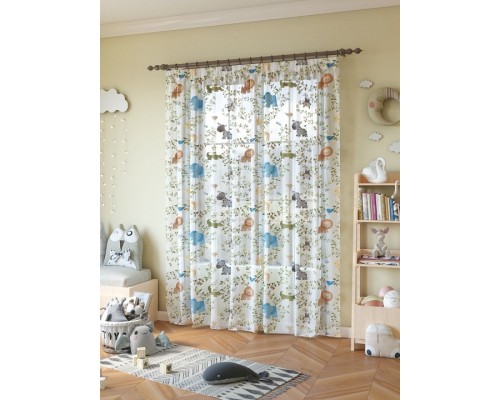 Гардина (300x260 cм) 1 шт. Зоопарк