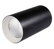 Накладной светильник Arlight SP-POLO-SURFACE-R85-15W White5000 (BK-WH, 40 deg) 027519