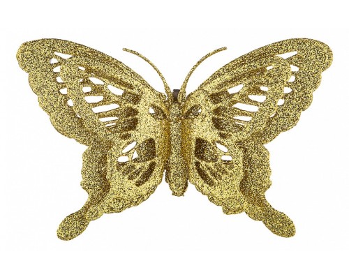 Елочная игрушка (14х9 см) Бабочка 858-123